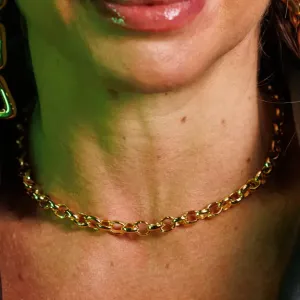Choker Elo Português Liso