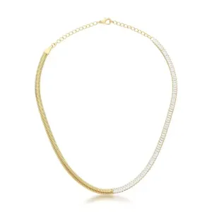 Choker Meio Snake e Meio Riviera