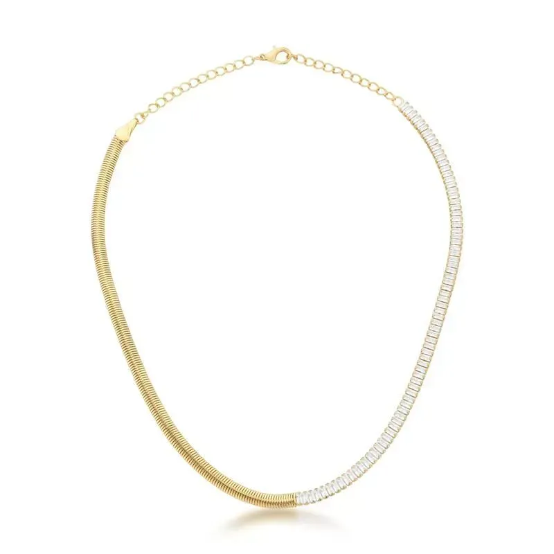Choker Meio Snake e Meio Riviera
