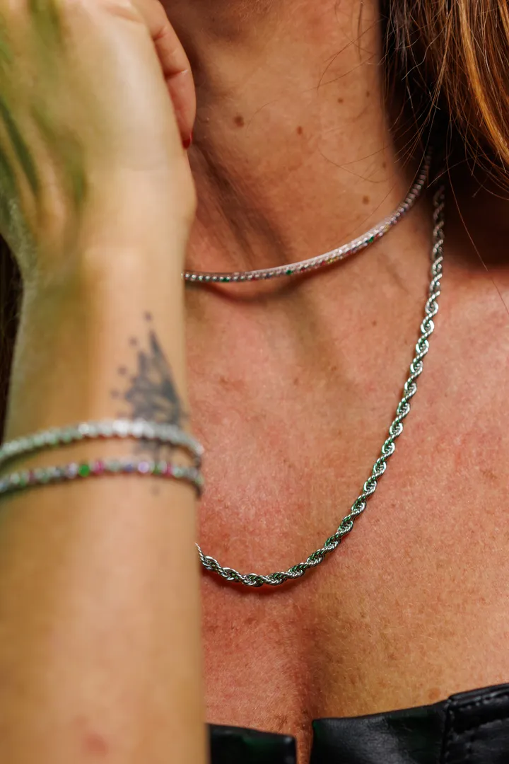 CHOKER ARO RIVIERA COLORS