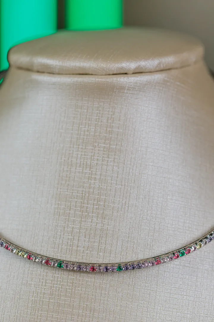 CHOKER ARO RIVIERA COLORS